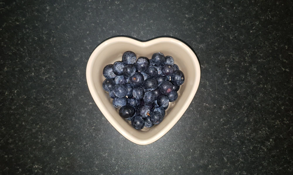 Blueberry Crumble For One